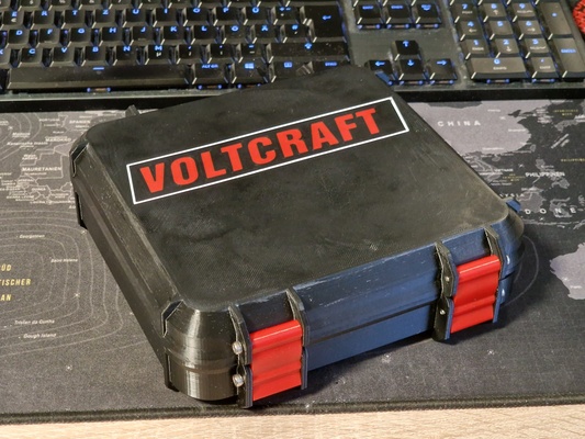 robuste boîte voltcraft mt 52 similaire remixé by oachkatzl loisir diy électronique cas gaine multimètre étui 3d print model - Mito3D