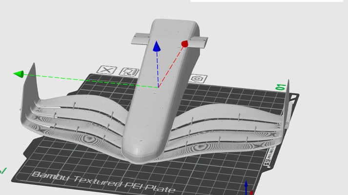 f1 aile 2023 by alexmills97 loisir diy véhicules 3d print model - Mito3D