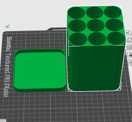 box 32 5mm bohrungen deckel by abonnieren 3d drucker prüfung modelle 3d print model - Mito3D