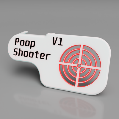 poop shooter - a1 series by zurlingo-3d 3d printer accessories a1mini diverter catcher pro 3d print model - Mito3D