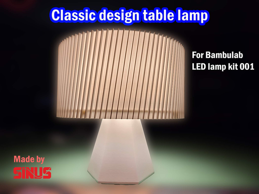 klasik tasarım masa lamba bambu laboratuar led takım 001 by j rg ehrhardt ev halkı dekor alp kit sinüs lampe zemin lambası tischlampe 3d print model - Mito3D