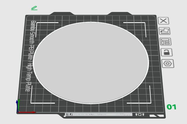 calibration circle 150 mm by freeeze 3d printer test models cali 3D print model - Mito3D