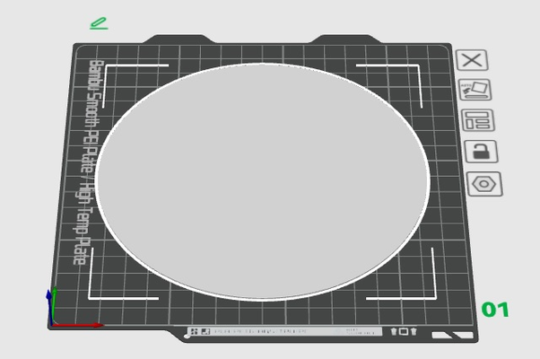 calibração círculo 150 mm by congelar 3d impressora teste modelos cali 3d print model - Mito3D