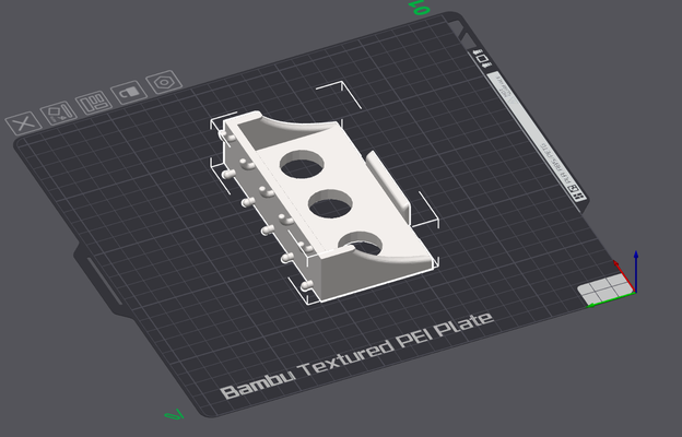 neuladen sterben steckbrett halter unterstützung neu gemischt by bummeln hobby diy sport draußen 3d print model - Mito3D