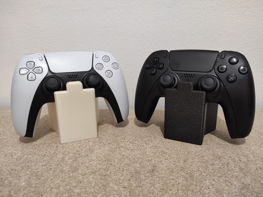 ps5 dualsense ayakta durmak by kikaster6 hobi kendin yap elektronik kontrolör oyun istasyonu doluyor istasyon 3d print model - Mito3D