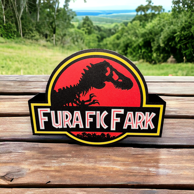 furafik fark hafif kutu jurassic park meme by 3demoniak ev halkı dekor impression3d 3dprint 3dprinted 3d jurassicpark furafikfark dinozor dino trex t rex mizah jurassicworld lampe lumiere ışık led 3d print model - Mito3D