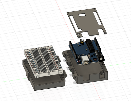 caso bainha arduino uno remixado by mak6516 passatempo faça eletrônicos eletrônico r3 3d print model - Mito3D