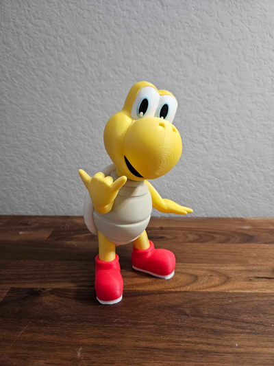 rot koopa troopa mario neu gemischt by abonnieren spielzeuge spiele zeichen kröte yoshi pfirsich 3d print model - Mito3D