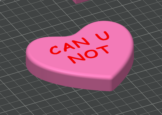 anti amore conversazione cuori by downsbdld domestico arredamento san valentino giorno caramella cuore 3d print model - Mito3D