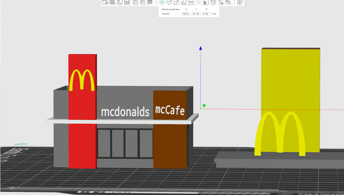 mcdonalds spielhaus by apacrep2012 haushalt haus modelle spielzeug 3d print model - Mito3D