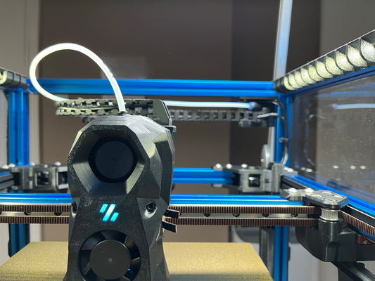 voron tridente bambu cabo remixado by impacto 3d impressora acessórios cablechain 3d print model - Mito3D