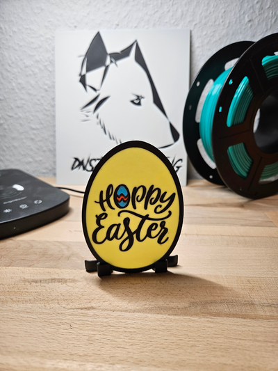 osterei hopfenreich ostern window bild by 3dprintcess kunst 2d fenster ostern oster osterei deko deko dekoration dekorations dekor dekor bild glücklich frohe 3d print model - Mito3D