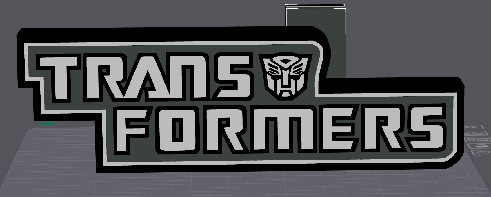 transformers led lightbox lamp by danielhawker03 art signs & logos transformer night light box ledlamp ledlight nightlamp nightlight deceptacon 3D print model - Mito3D