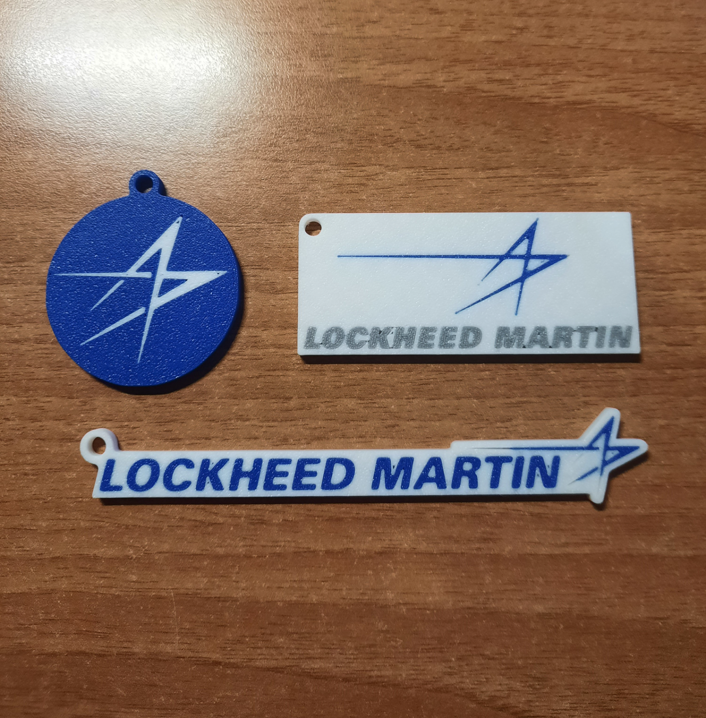 lockheed martin logo schlüsselbund by luke leek 98 kunst zeichen logos lockheedmartin schlüsselanhänger schlüssel schlüsselring usa flugzeug luftwaffe vereinigten staaten vereinigt zustände bambulab x1 nasa 3D print model - Mito3D