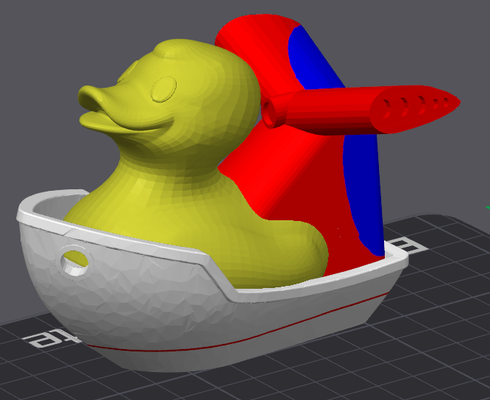 cruzeiro pato by joedon3 arte modelos banco patinho carnaval 3d print model - Mito3D