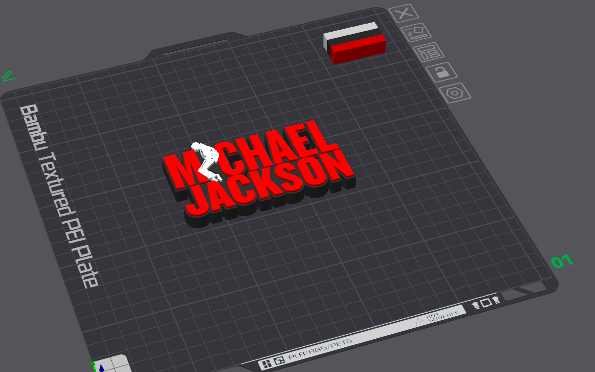 michael jackson logo by carlos moreira art signs & logos michaeljackson 3D print model - Mito3D