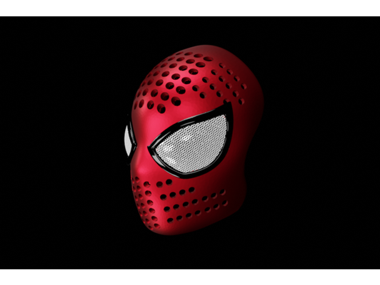 hombre araña cara cáscara tasm2 imán listo by standitupstore accesorios cosplays disfraces veneno cosplay accesorio cinta asombroso asm 2 spiderman2 3d print model - Mito3D