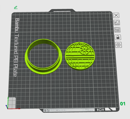 morte estrela biscoito cortador by estrela negra ferramentas mão cortador biscoitos guerra estrelas guerra estrelas cozinha acessórios ferramenta mofo beaking 3d print model - Mito3D