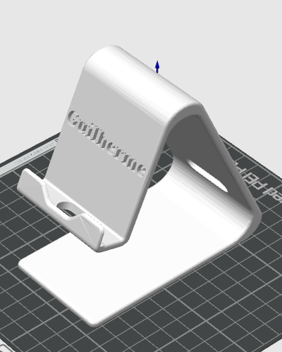 téléphone titulaire soutien guilherme by anamor outils organisateurs supporter 3d print model - Mito3D