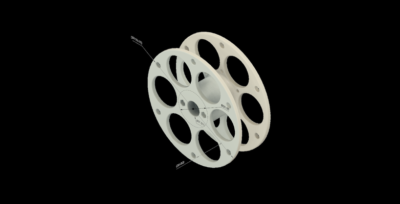 tel biriktirmek of elektronik çapraz 30mm by sakınmak hsu araçlar organizatörler elektriksel iletken 3d print model - Mito3D