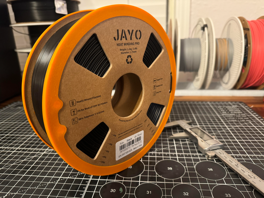 jayo ams cartulina carrete adaptador by benny 3d impresora accesorios sunlu polimaker pla polilita polisónico pro adaptado ahorrador hidra rápido impresión deporte ridículo esun interior duramic 3d print model - Mito3D