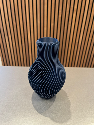 spiral vase by drucklösung haushalt dekor 3d print model - Mito3D