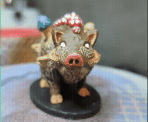 spore cinghiale remixato by ala nera miniature creature dnd mini miniatura dungeons and dragons 3d print model - Mito3D