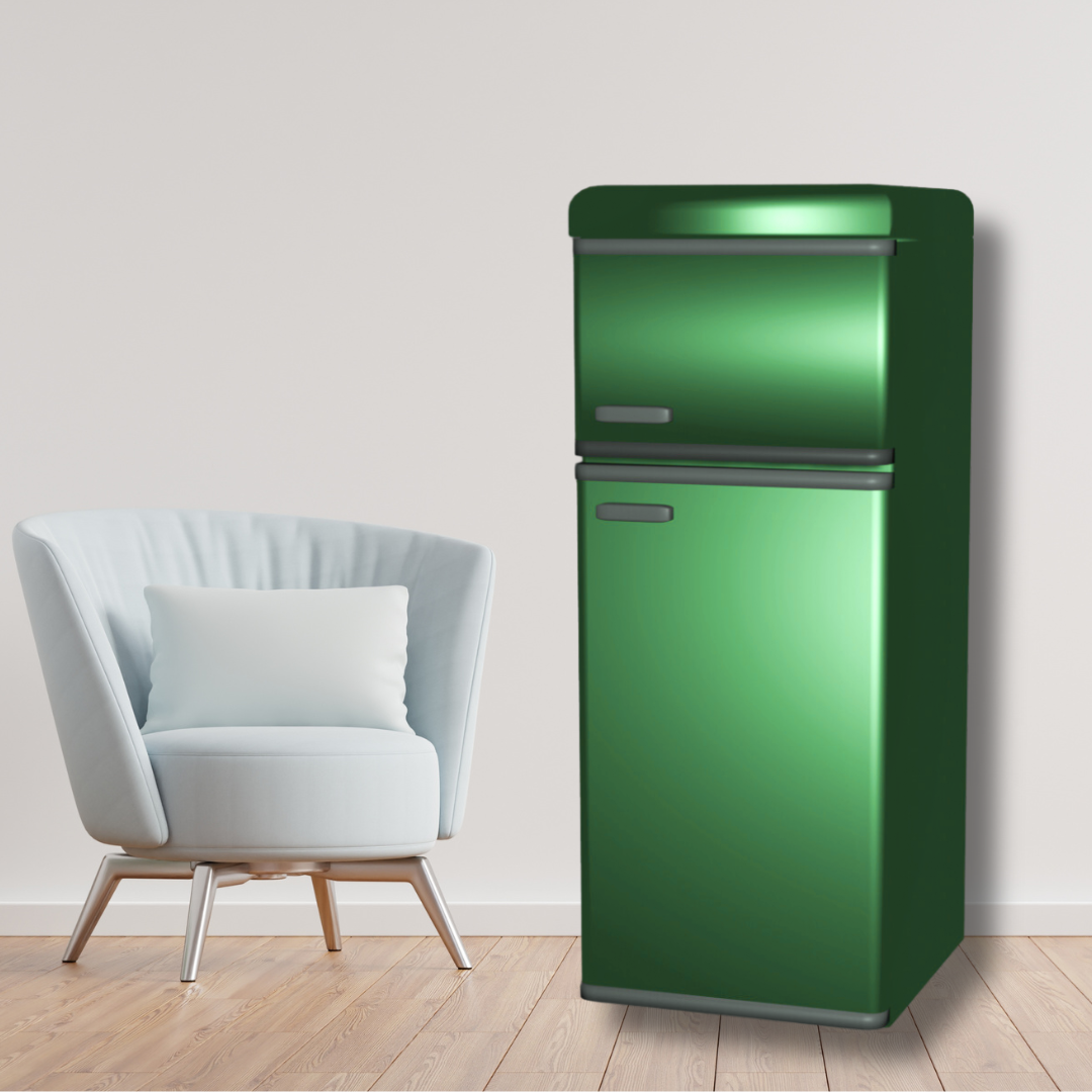 retro refrigerador mueble casa muñecas by imprimirmidiseño arte esculturas accesorio 3D print model - Mito3D