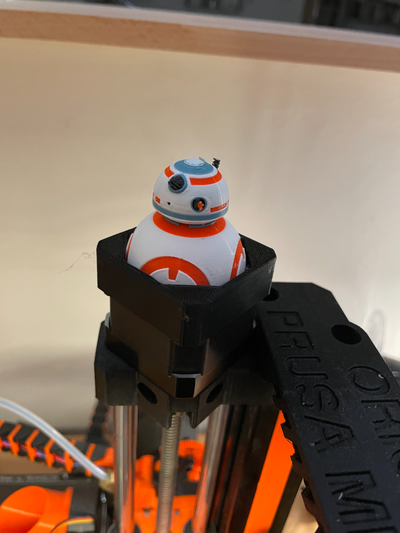 bb 8 axis visualiseur prusa mini remixé by hanysx 3d imprimante accessoires bb8 étoile guerres axe 3d print model - Mito3D