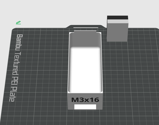 screw drawer m3x16 by jaroslavulma tools organizers organizer box sroub suplik 3d print model - Mito3D