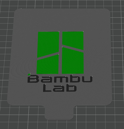 bambu lab logo cover stackable a1 +mini accessories box remixed by rago awesome 3d printer tool 3d print model - Mito3D