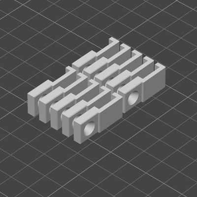 suporte silicone conduziu faixa by lbllab3d passatempo faça eletrônicos 3d print model - Mito3D