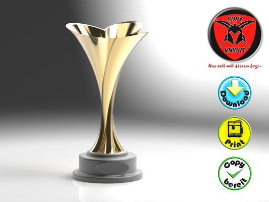 grande trofeo gro er pokal by caballero copia arte esculturas tropheae taza gracioso regalo decoración bambu bambulab x1c p1p p1s a1 mini ams lite fácil easyprint imprimir impresión to ganador pla petg abs 3d print model - Mito3D