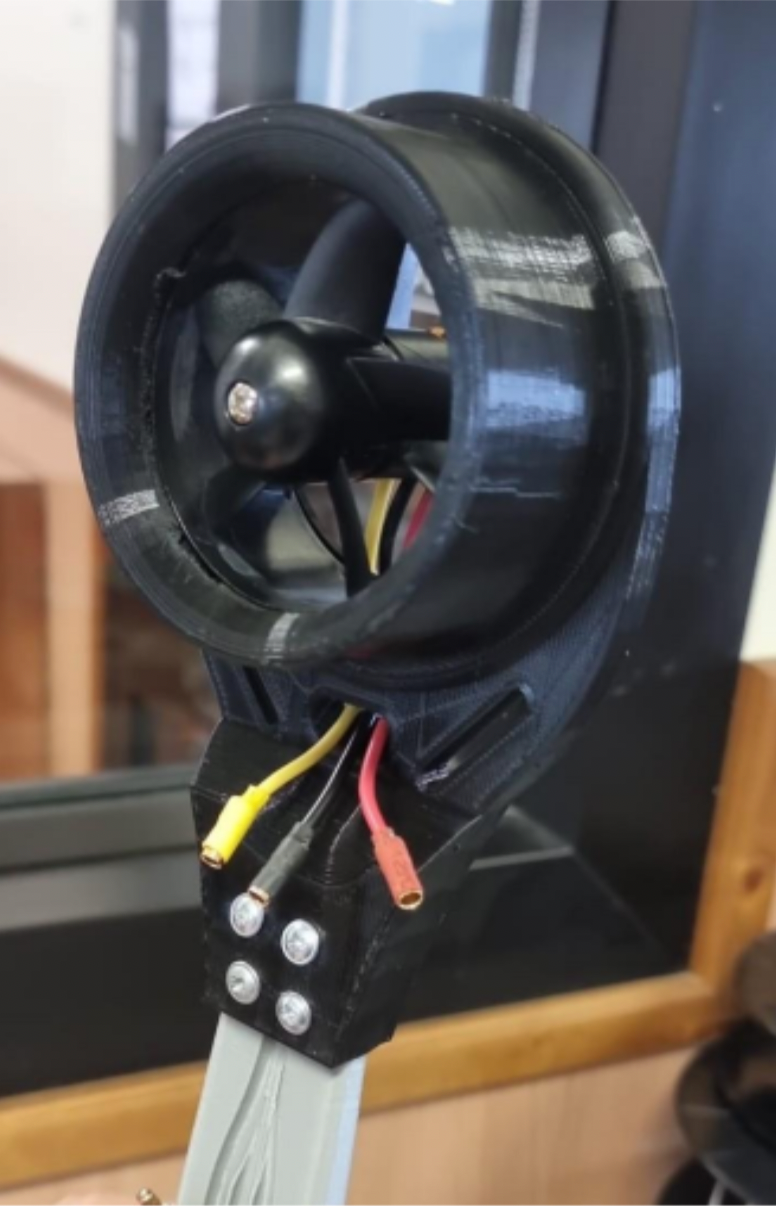 support electric propeller motor by pietro bonato education engineering 3D print model - Mito3D