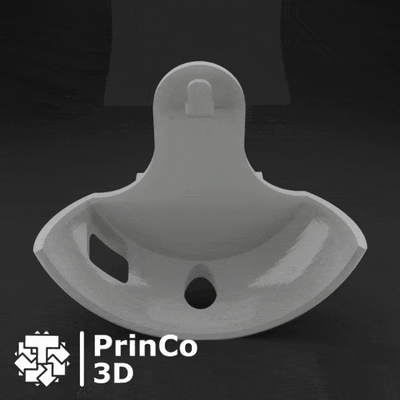 google casa nido mini titolare supporto by principe 3d domestico casa modelli ikea skadis utensili 3d print model - Mito3D