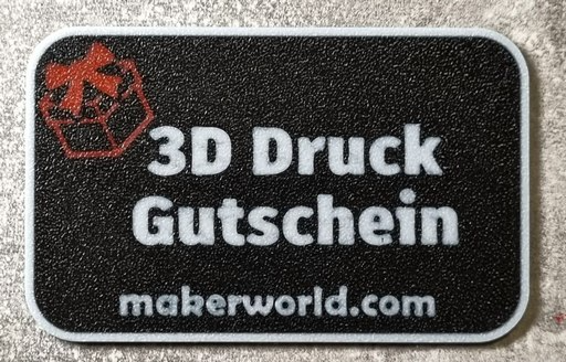 3d pression geschenk by leif3d art monnaie badges coupon cadeau anniversaire 3D print model - Mito3D