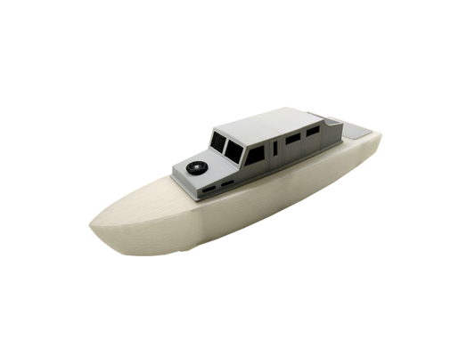 rc boat moa test by printfully3dcom hobby & diy car airplane cars boating boats speedboat toy crawler scale ship catamaran 3d print model - Mito3D