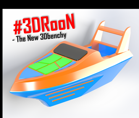 3droon bambu laboratuar xyz 3dbenchy by filip k 3d yazıcı ölçek modeller tekne hız tezgah 2024 aşırı cutting edge meydan okuma tasarlanmış 3d print model - Mito3D