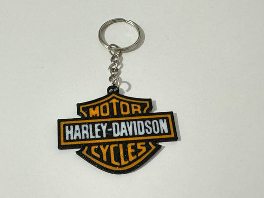 harley davidson porte clés by sgénos mode modèles 3d print model - Mito3D