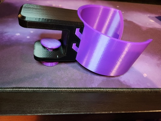 remixato portabicchieri morsetto 3 ikea linnmon tavolo alex cassetti by amethyst3d utensili tazza scrivania bevanda deskorganizer remixare thingiverse bevitore ikeaalex ikeainnmon tinkercad 3d print model - Mito3D