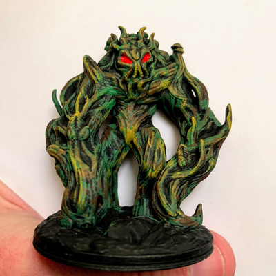 dnd shambler forest golem vine elemental remixed by darkwing miniatures creatures mini minis miniature dungeonsanddragons 3d print model - Mito3D