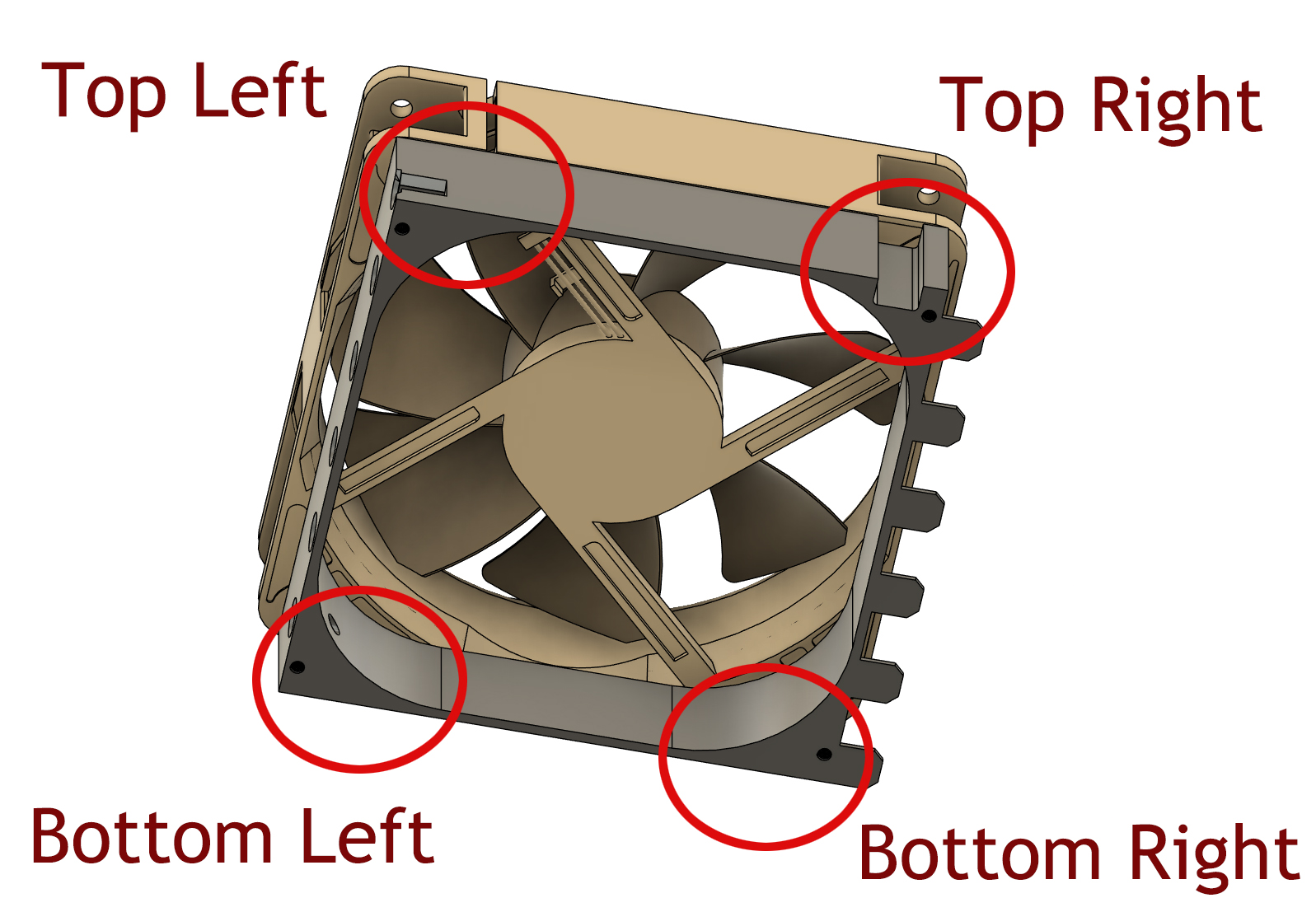 pcie 120mm fan örtüsü lian li o11 dinamik xl su soğutmalı by alflo3d hobi kendin yap hayran adaptör dirsek pc bilgisayar soğutma lianli 3D print model - Mito3D