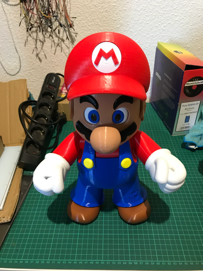 super mario açao figura dividido remixado by theperson22 brinquedos jogos x1c x1 p1p p1s ams amslite bambulab p1series a1 a1mini 3d print model - Mito3D