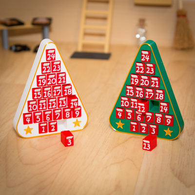 wichtel adventskalender cüce noel takvim by rene helwig ev halkı dekor weihnachten imp geliş peri deko 3d print model - Mito3D