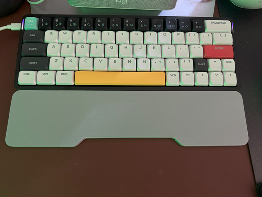 handgelenk ausruhen 60 tastatur by jayburd haushalt büro 3d print model - Mito3D