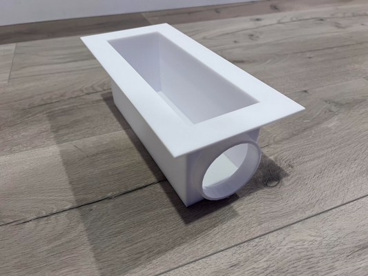 washer drain box by gogole household house models 3d print model - Mito3D