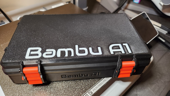 a1 tool box - rugged remixed by geekm0nkey 3d printer accessories bambu tools accessory parts 3d print model - Mito3D