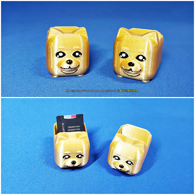 altın shiba inu meydan kutu depolama by mingshiuan99 araçlar organizatörler 3d print model - Mito3D