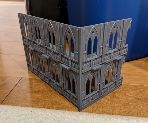 40k corto edificio by criscompton miniaturas 3d print model - Mito3D