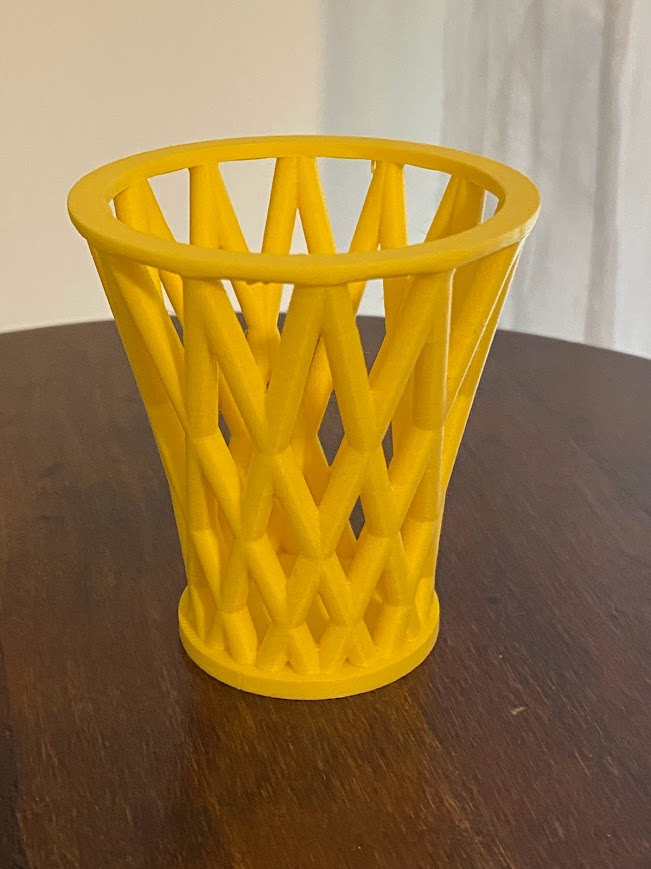 panier by elio196721 outils gadgets vase stylo titulaire soutien nba 3D print model - Mito3D